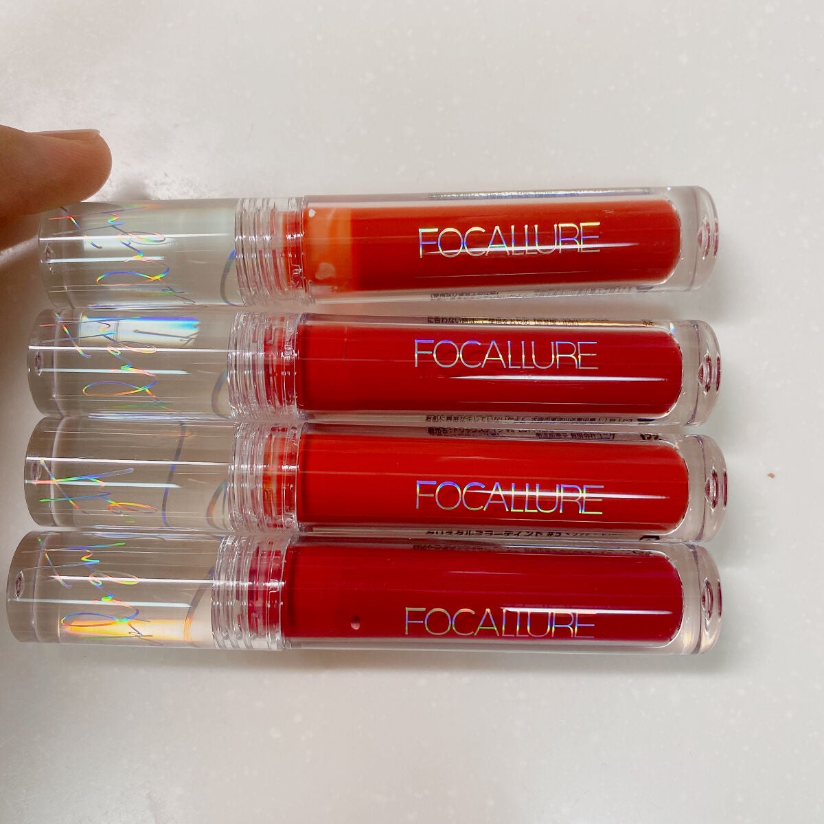 クリスタルミラーティント/FOCALLURE/リップティントを使ったクチコミ(1枚目)