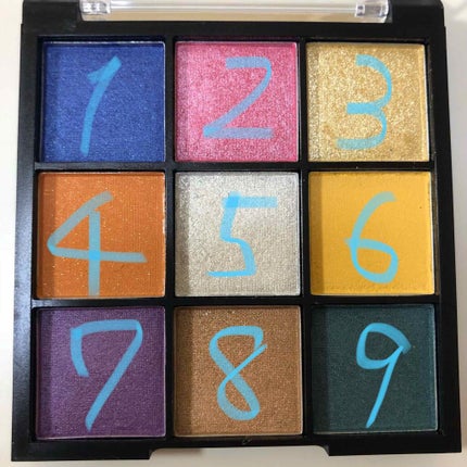 UR GLAM BLOOMING EYE COLOR PALETTE/U R GLAM/アイシャドウパレットを使ったクチコミ(2枚目)