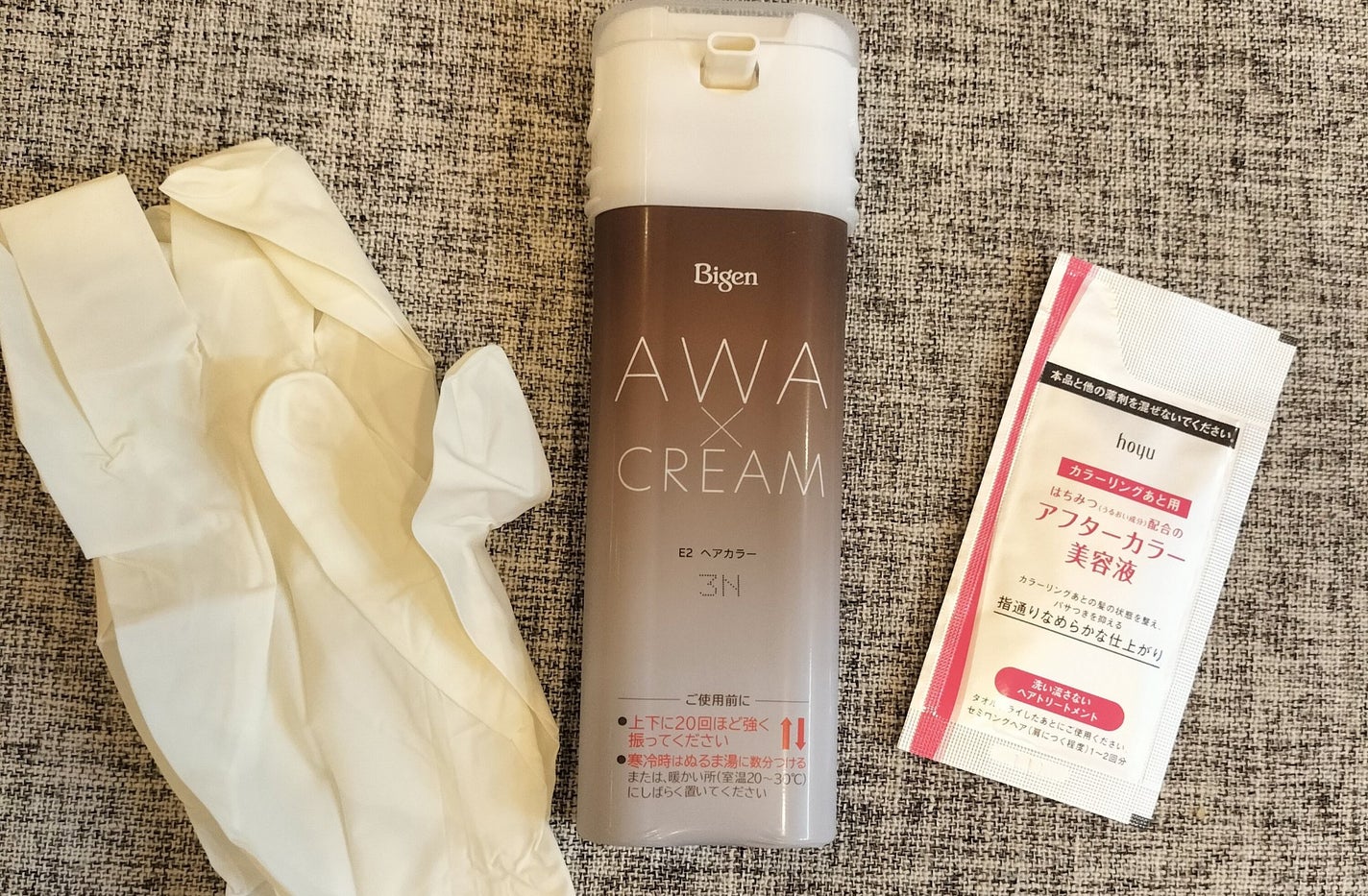 泡クリームカラー/ビゲン/ヘアカラーを使ったクチコミ(1枚目)