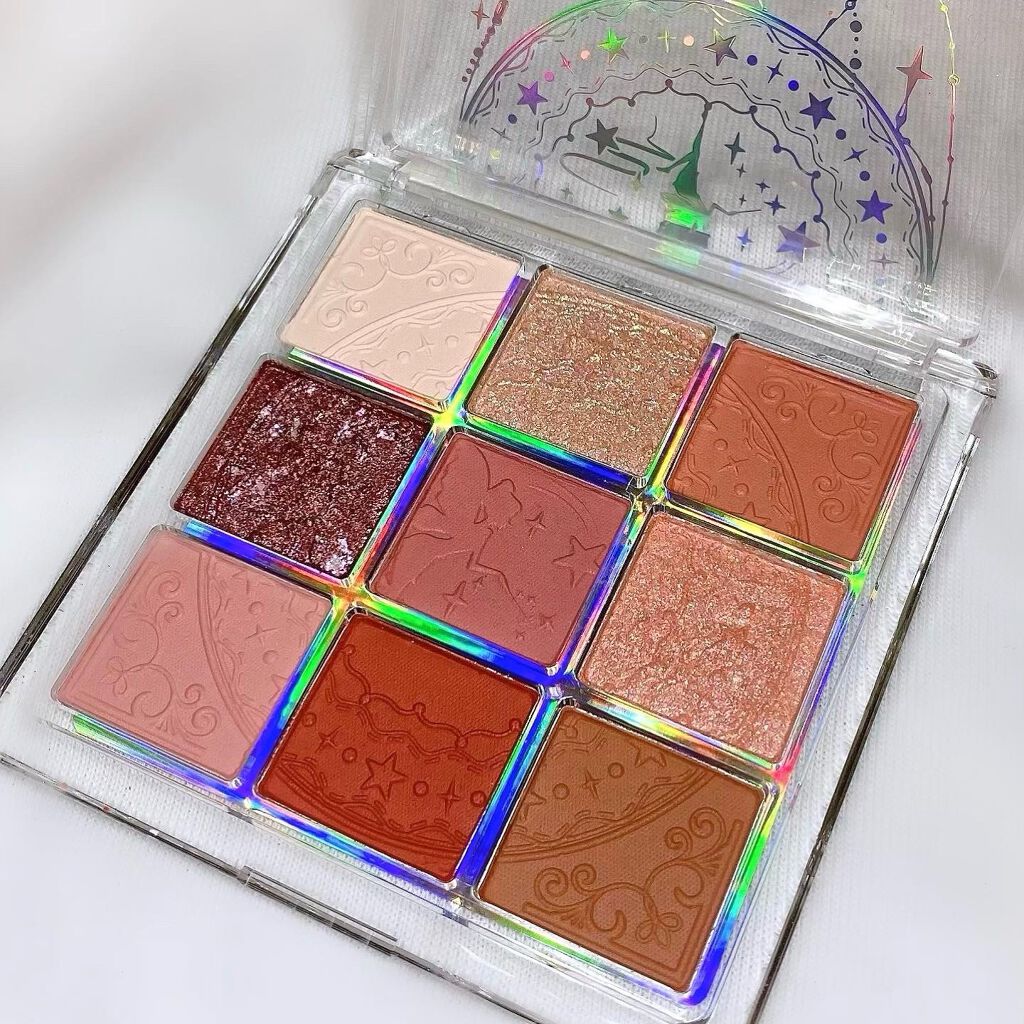 クォーツ 9色アイシャドウパレット(ドリームランドアイシャドウ)/ZEESEA/アイシャドウパレットを使ったクチコミ（2枚目）