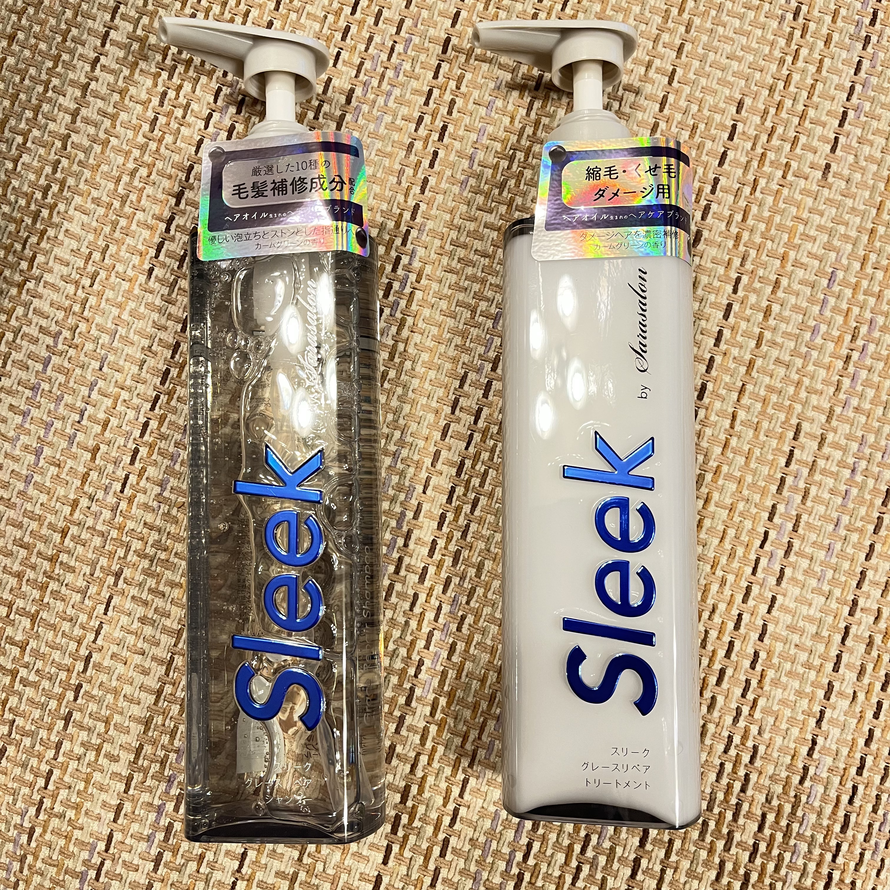 グレースリペアシャンプー／トリートメント/スリーク by サラサロン/市販シャンプーを使ったクチコミ（1枚目）