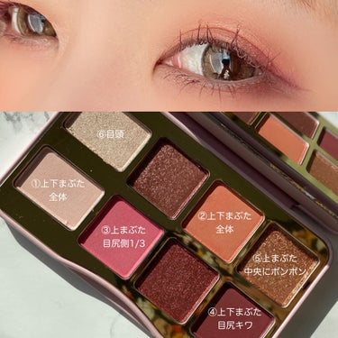 レッツ プレイ ミニ アイシャドウ パレット/Too Faced/アイシャドウパレットを使ったクチコミ（2枚目）