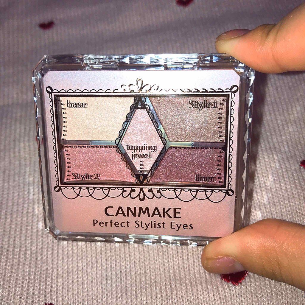 【旧品】パーフェクトスタイリストアイズ/キャンメイク/アイシャドウパレットを使ったクチコミ（1枚目）