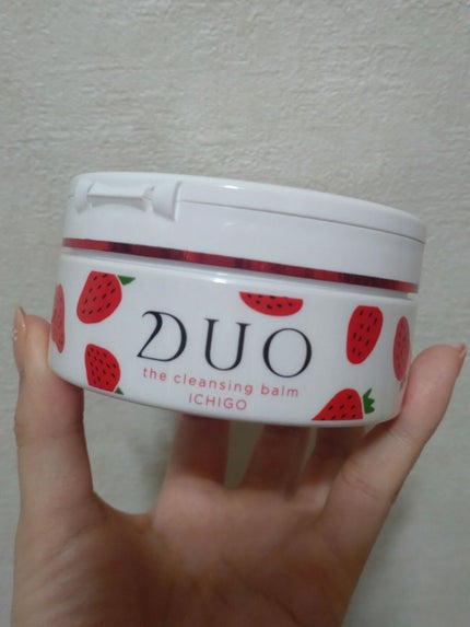 デュオ ザ クレンジングバーム いちご/DUO/クレンジングバームを使ったクチコミ(1枚目)