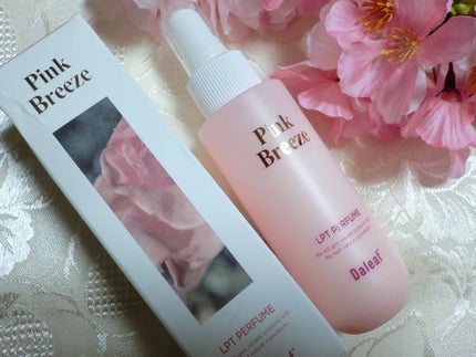 パフュームヘアパックインミスト Pink Breeze/Daleaf/アウトバストリートメントを使ったクチコミ(1枚目)