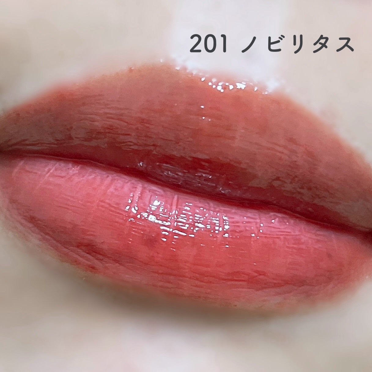 ブラーグロイリップティント 209 フィデス/Dinto/リップティントを使ったクチコミ（3枚目）