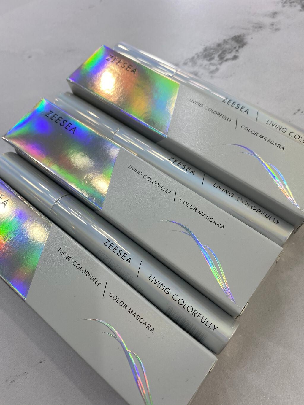 ダイヤモンドシリーズ カラーマスカラ/ZEESEA/マスカラを使ったクチコミ(1枚目)