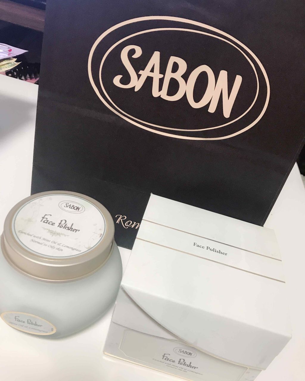 フェイスポリッシャー/SABON/スクラブ・ゴマージュを使ったクチコミ（1枚目）