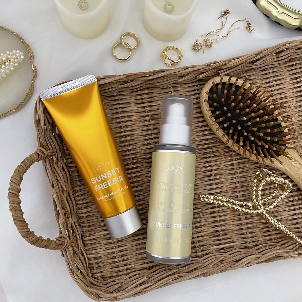 パフュームリカバリーヘアエッセンス/JUL7ME/ヘアオイルを使ったクチコミ（1枚目）