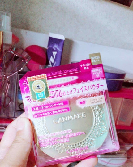 【旧品】マシュマロフィニッシュパウダー/キャンメイク/プレストパウダーを使ったクチコミ(1枚目)