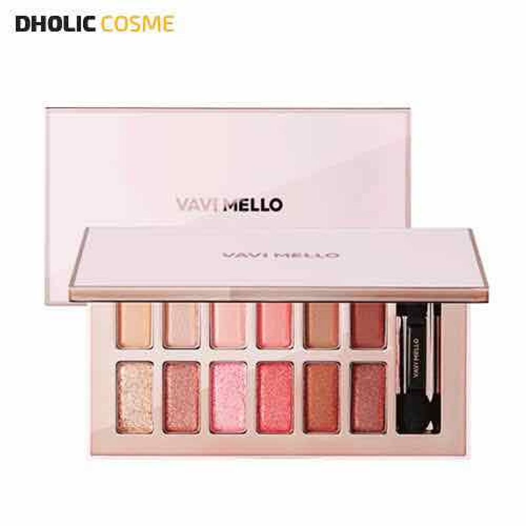 バレンタインボックス3ローズモーメント/VAVI MELLO/アイシャドウパレットを使ったクチコミ（2枚目）