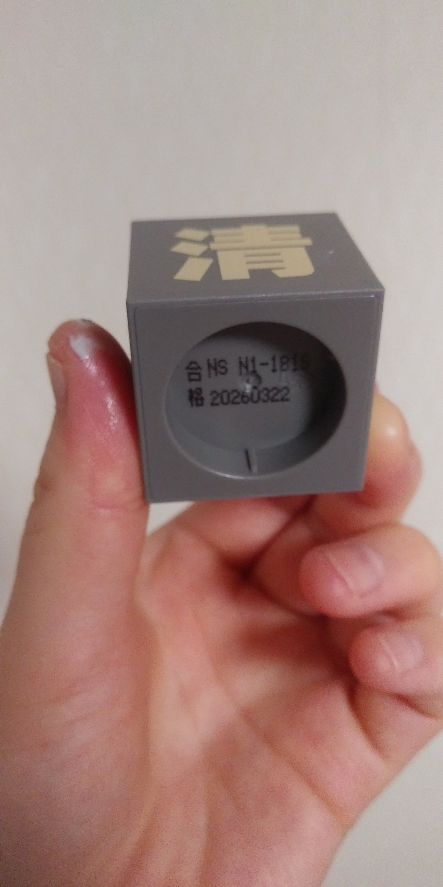 クレイパック 清 ダークグレー(さっぱり)/C+/洗い流すパック・マスクを使ったクチコミ(3枚目)