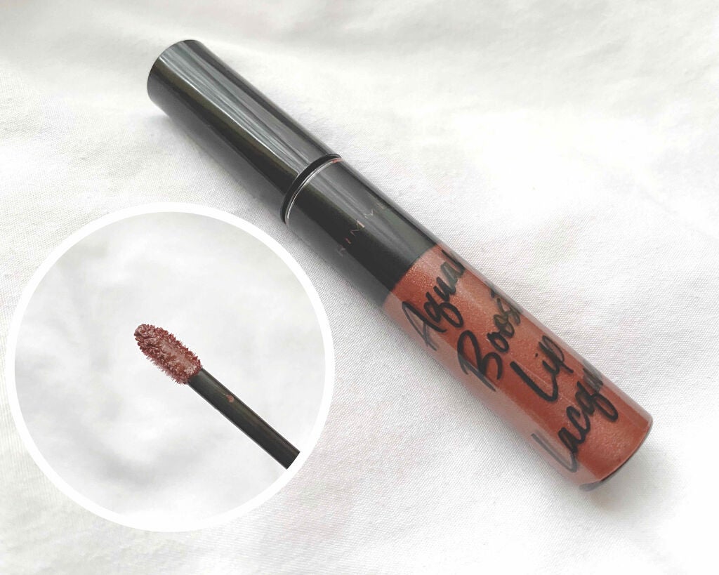 アクアリィ ブースト リップラッカー/リンメル ロンドン/リップグロスを使ったクチコミ(2枚目)