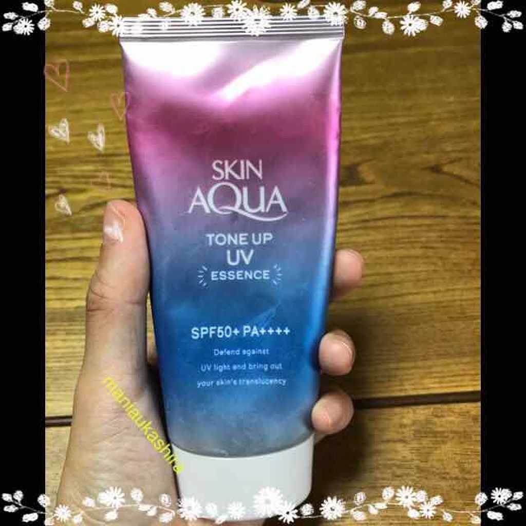 スキンアクア トーンアップUVエッセンス/スキンアクア/日焼け止めクリームを使ったクチコミ(1枚目)