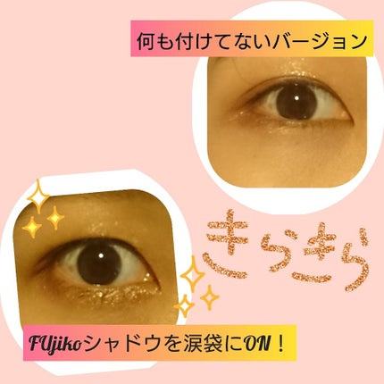 フジコシェイクシャドウ/Fujiko/リキッドアイシャドウを使ったクチコミ(3枚目)