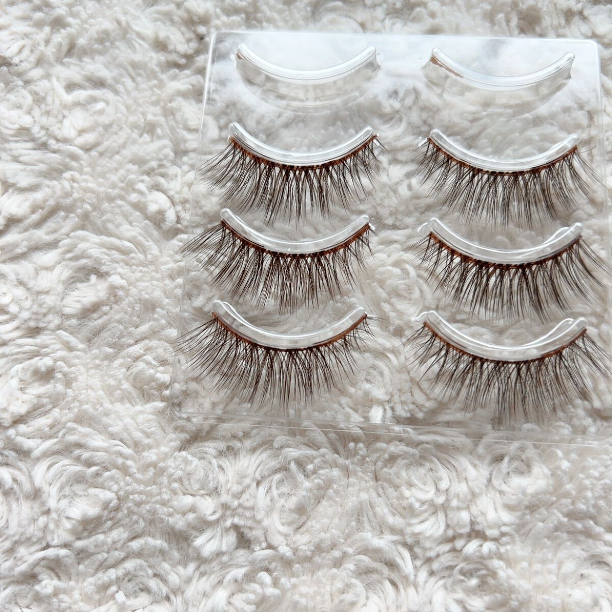 ミッシュブルーミン 3Dアイラッシュライン No.12 スウィートブラウン/ミッシュブルーミン/つけまつげを使ったクチコミ（2枚目）