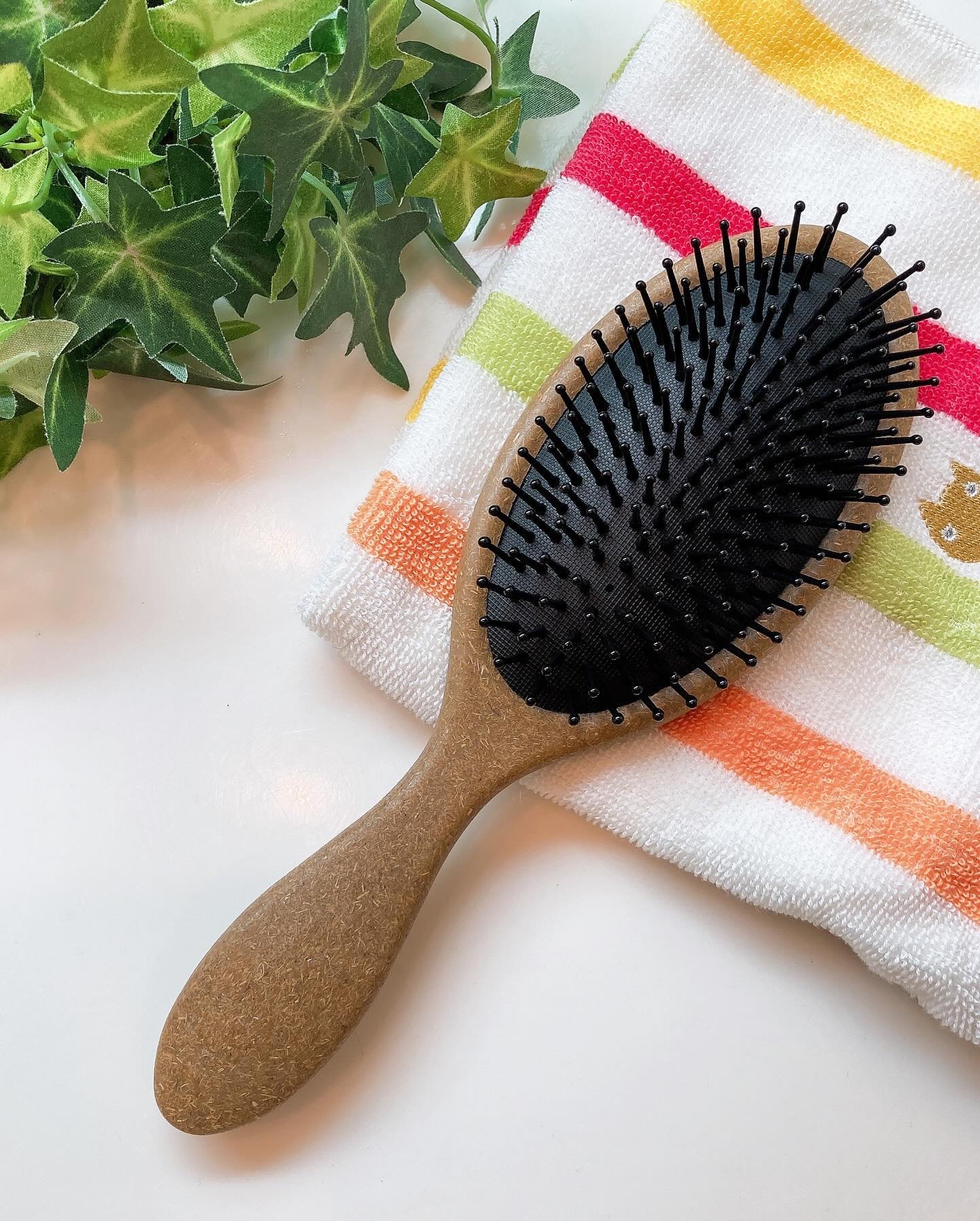 ECOMONO クッションブラシ/貝印/ヘアブラシを使ったクチコミ（1枚目）