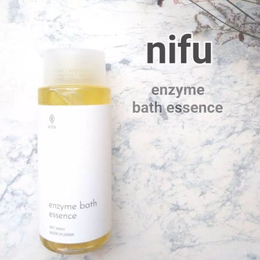 . 
.
【nifu】
enzyme bath essence

. . . . . . . . . . . . . . . . . . . . 

自宅のお風呂で毎日できる
発酵温活習慣

女性専用温