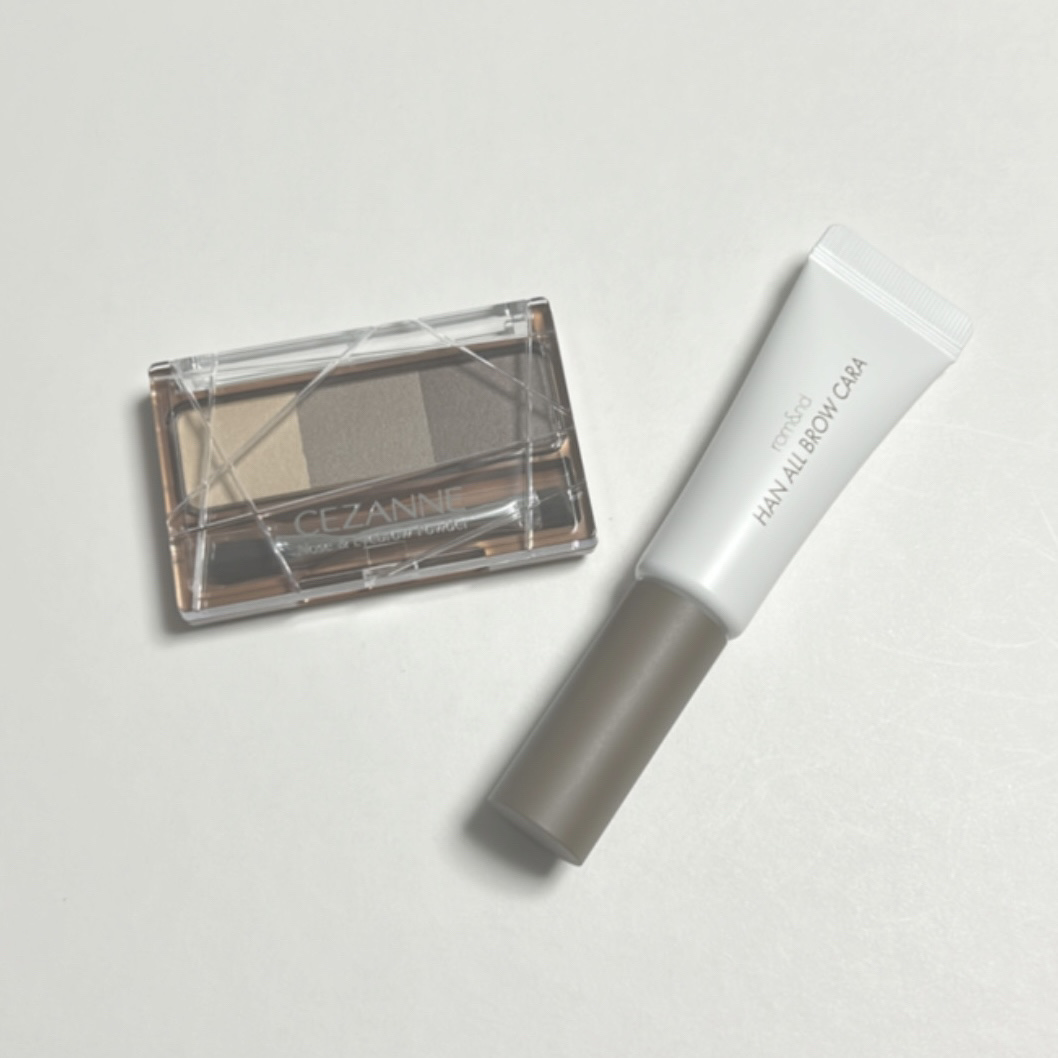 ノーズ＆アイブロウパウダー/CEZANNE/パウダーアイブロウを使ったクチコミ（1枚目）