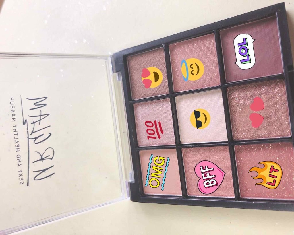 UR GLAM　BLOOMING EYE COLOR PALETTE/U R GLAM/アイシャドウパレットを使ったクチコミ（2枚目）