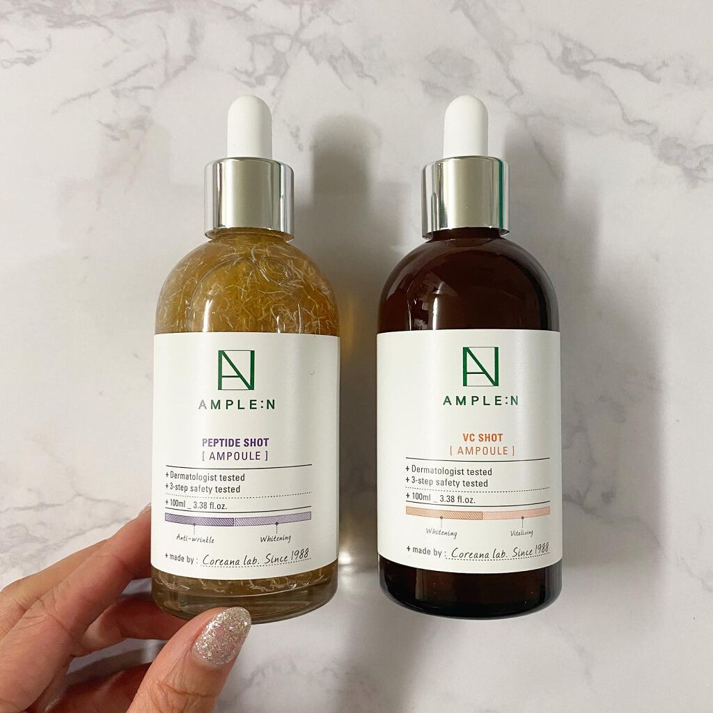 ビタミンCショット（VCショット）美容液/AMPLE:N/美容液を使ったクチコミ（1枚目）