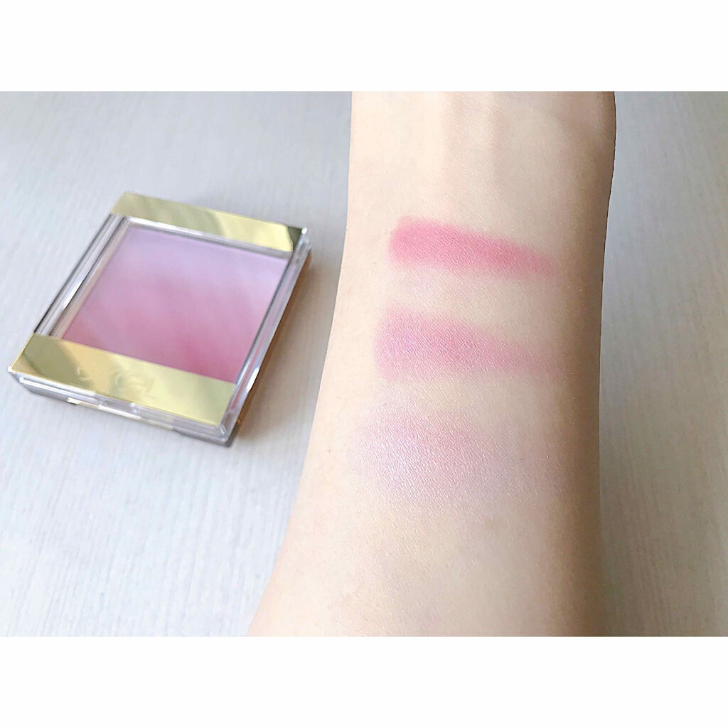 オーラティック ブラッシュ/excel/パウダーチークを使ったクチコミ(3枚目)