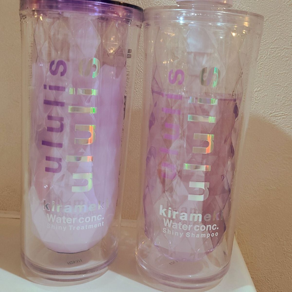 キラメキ ウォーターコンク シャイニー シャンプー/ヘアトリートメント/ululis/市販シャンプーを使ったクチコミ(1枚目)