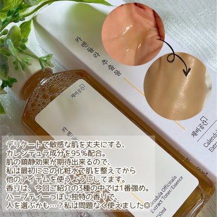 スキンケアトナー/CHAEB GONGGAN/化粧水を使ったクチコミ(9枚目)