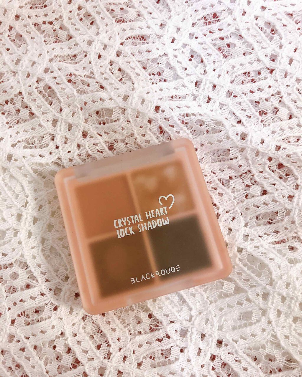 クリスタルハートロックシャドウ/BLACK ROUGE/アイシャドウパレットを使ったクチコミ(1枚目)
