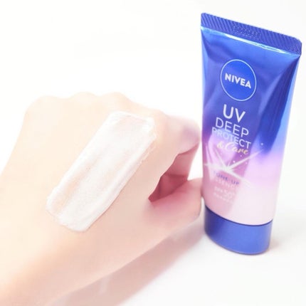 ニベアUV ディープ プロテクト&ケア トーンアップ エッセンス/ニベア/日焼け止めローションを使ったクチコミ(4枚目)