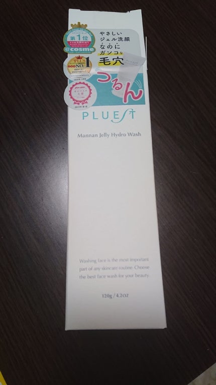 マンナンジェリーハイドロウォッシュ/PLUEST/洗顔料を使ったクチコミ(1枚目)