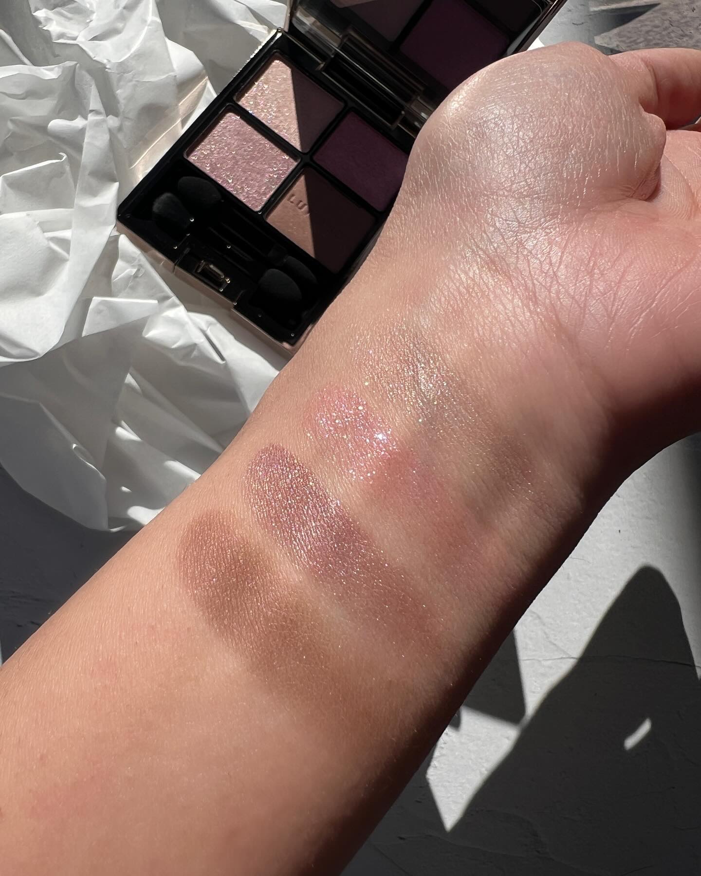 アイカラーレーション EX36 Stardust Sky/LUNASOL/アイシャドウパレットを使ったクチコミ（3枚目）