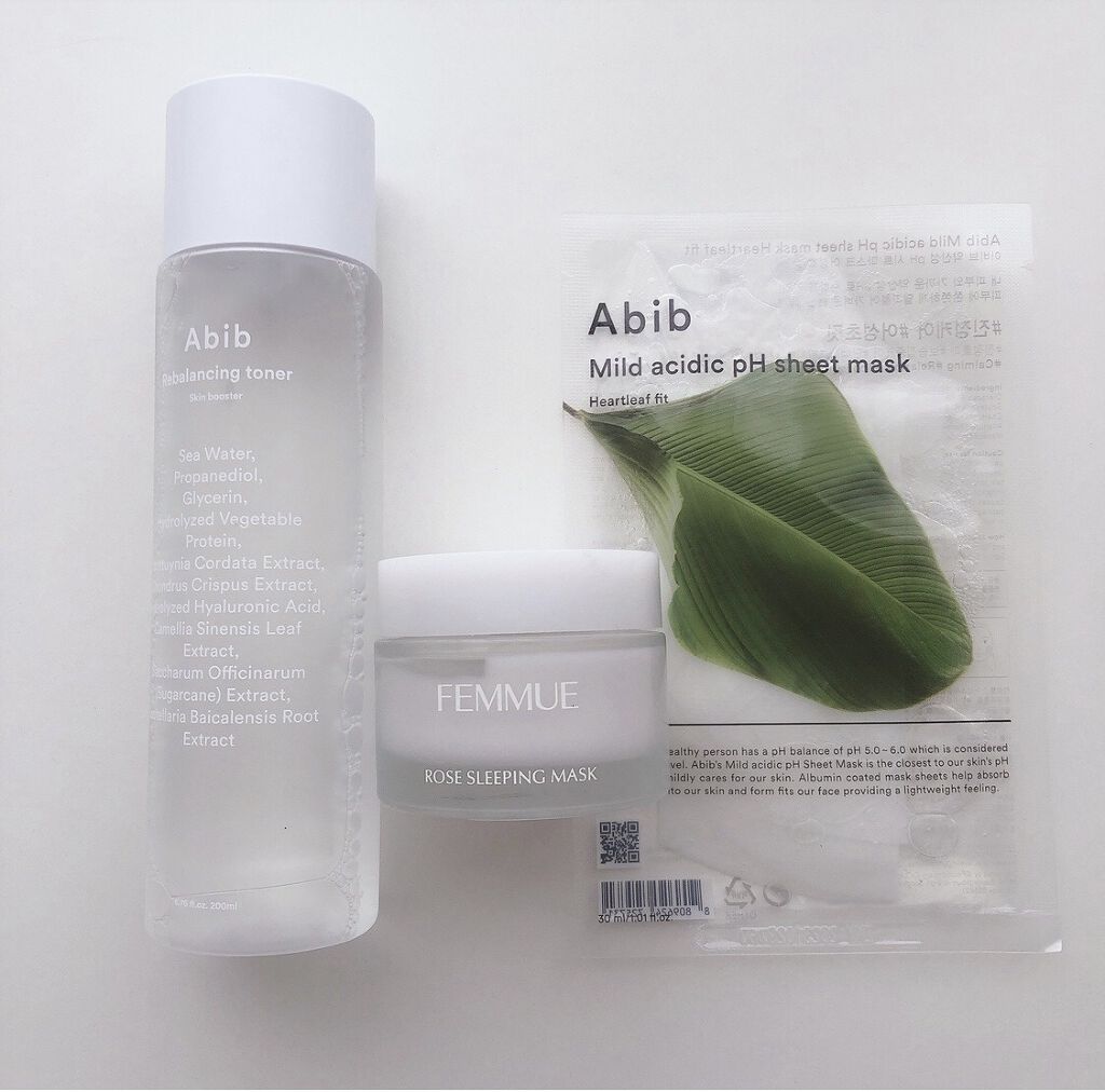 ローズウォーター スリーピングマスク/FEMMUE/フェイスクリームを使ったクチコミ（1枚目）