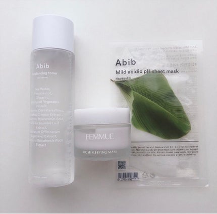 ローズウォーター スリーピングマスク/FEMMUE/フェイスクリームを使ったクチコミ(1枚目)