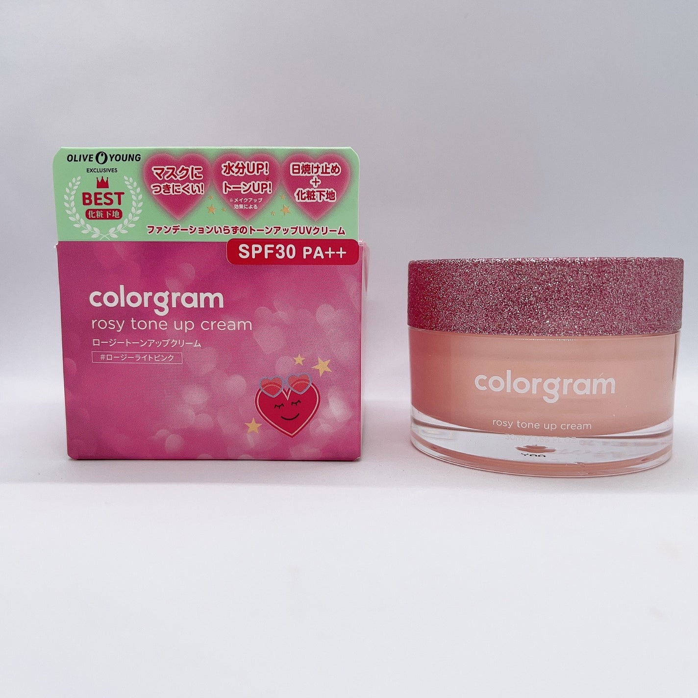 ロージー トーンアップクリーム /Colorgram/化粧下地を使ったクチコミ(1枚目)