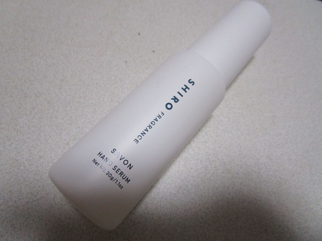 サボン ハンド美容液/SHIRO/ハンドクリームを使ったクチコミ（1枚目）