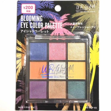 UR GLAM　BLOOMING EYE COLOR PALETTE/U R GLAM/アイシャドウパレットを使ったクチコミ（4枚目）