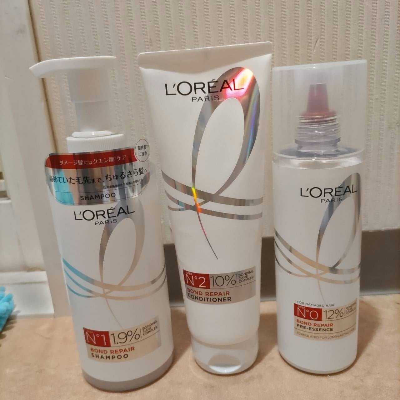 ロレアル パリ ボンド リペア シャンプー/コンディショナー/ロレアル パリ/市販シャンプーを使ったクチコミ(1枚目)