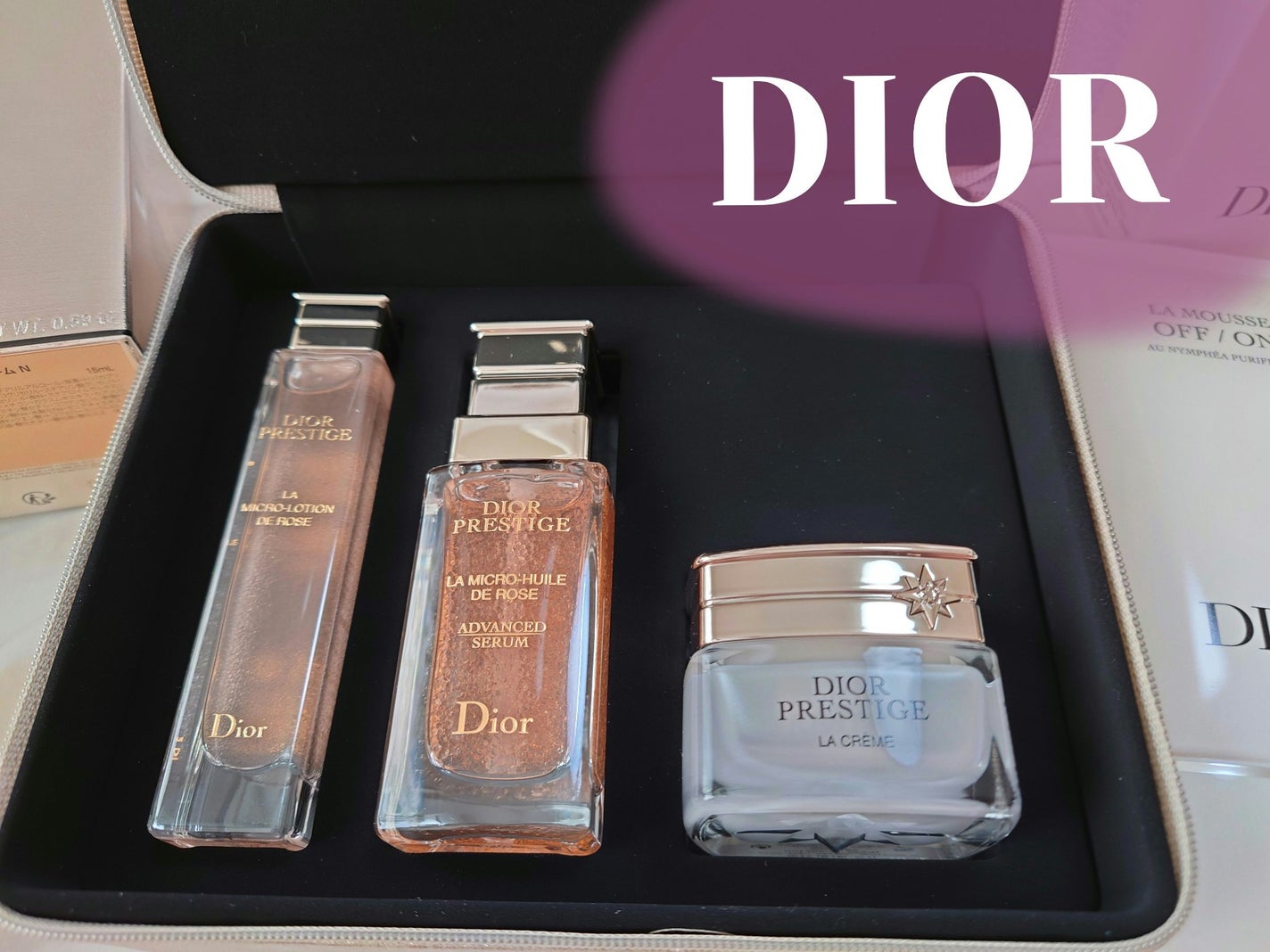 試してみた】Dior プレステージ マイクロ ユイル ド ローズ 試してみた】Dior プレステージ マイクロ ユイル ド ローズ