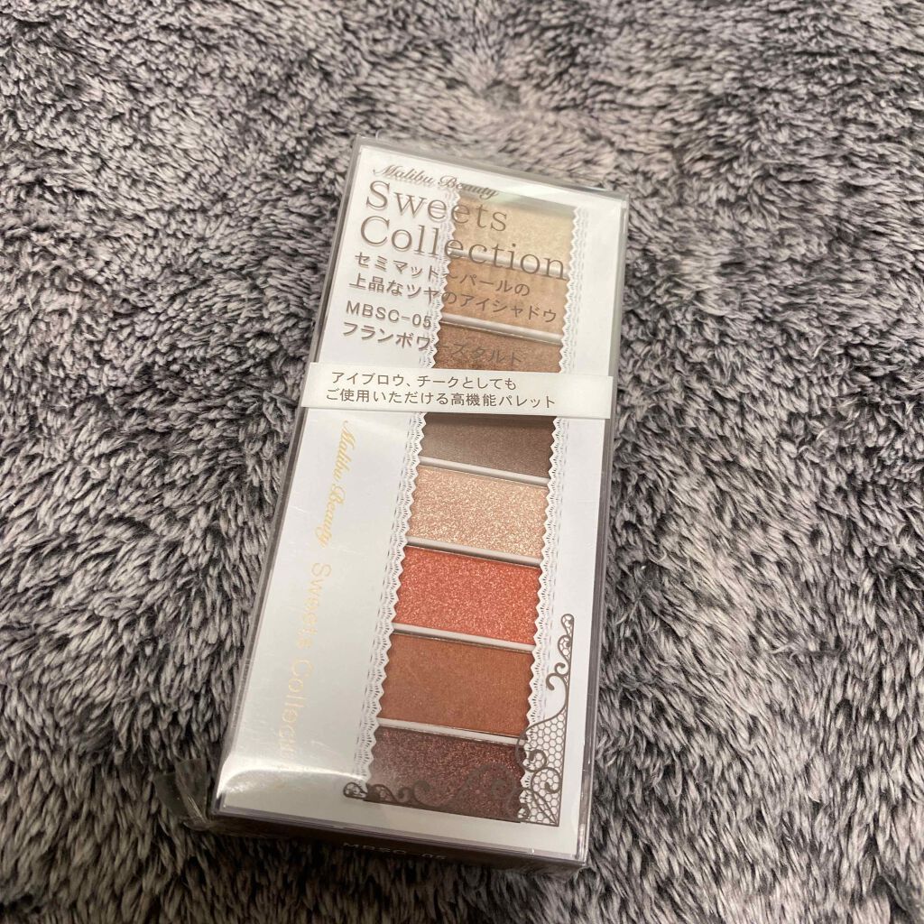 スイーツコレクション/マリブビューティー/アイシャドウパレットを使ったクチコミ（3枚目）