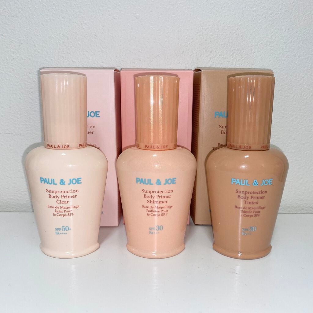 サンプロテクション ボディプライマー クリア/PAUL & JOE BEAUTE/日焼け止めローションを使ったクチコミ(4枚目)
