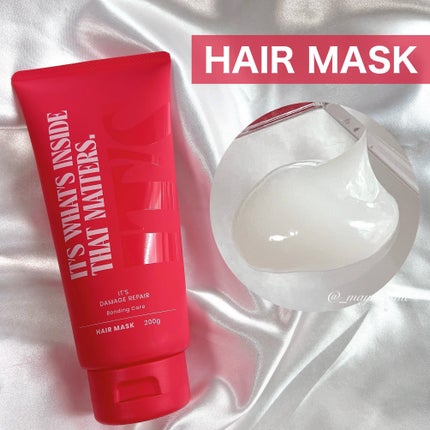 ダメージリペア ボンディングケア シャンプー/トリートメント/IT’S WHAT’S INSIDE THAT MATTERS./市販シャンプーを使ったクチコミ(4枚目)