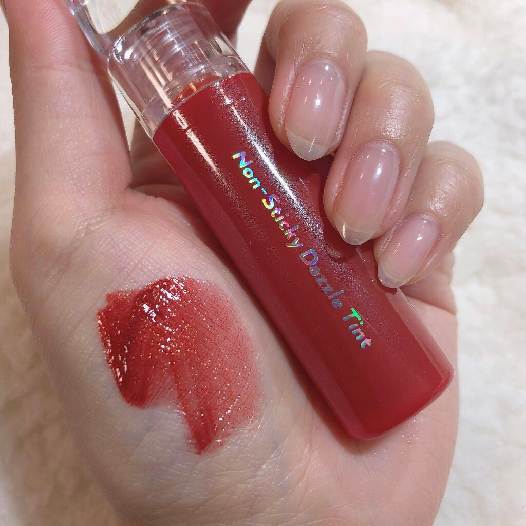 ノンスティッキーダズルティント/unleashia/リップティントを使ったクチコミ(5枚目)