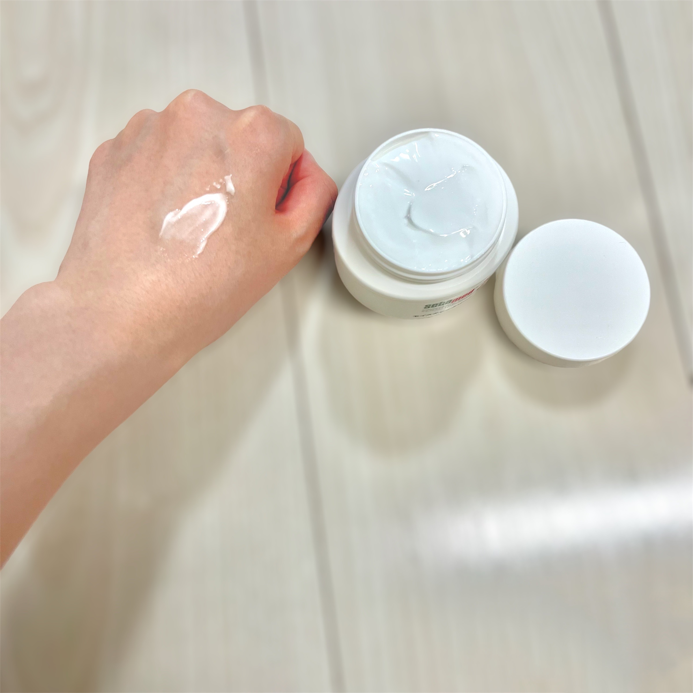 モイスチャークリーム/セバメド/フェイスクリームを使ったクチコミ（2枚目）