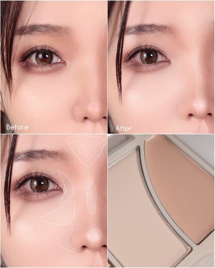 JUDYDOLL フィックスハイライトパクト/JUDYDOLL/クリームハイライトを使ったクチコミ(5枚目)