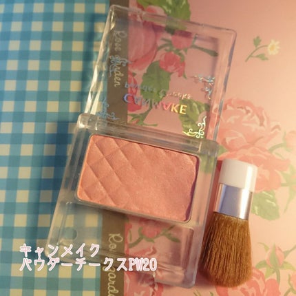【旧品】パウダーチークス/キャンメイク/パウダーチークを使ったクチコミ(1枚目)