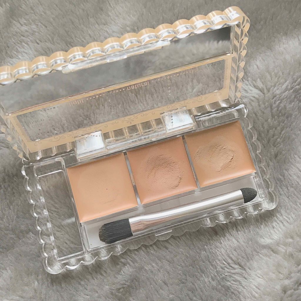 カラーミキシングコンシーラー/キャンメイク/パレットコンシーラーを使ったクチコミ（2枚目）