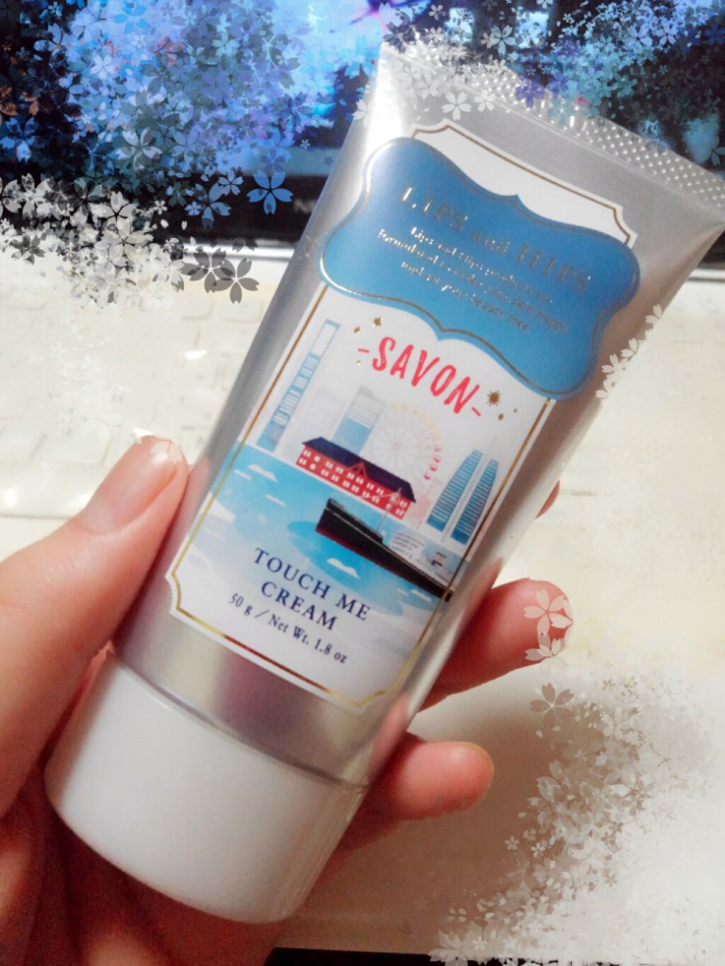 タッチミークリーム(ハンドクリーム)  SAVON/LIPS and HIPS/ハンドクリームを使ったクチコミ（1枚目）