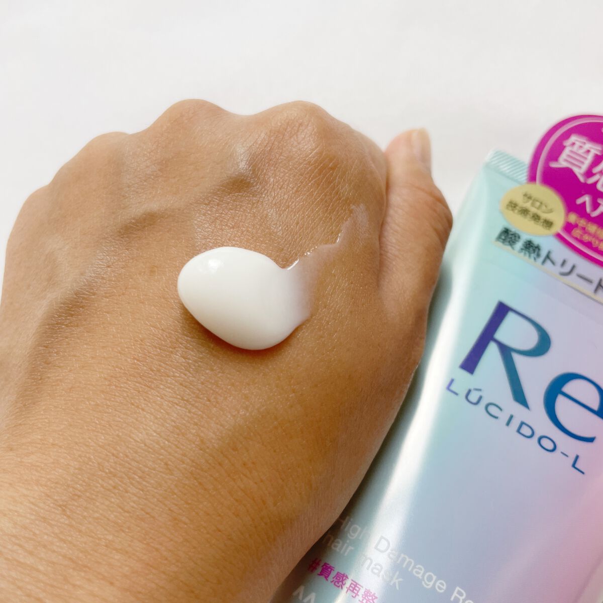 #質感再整ヘアマスク/ルシードエル/ヘアマスク・ヘアパックを使ったクチコミ（3枚目）