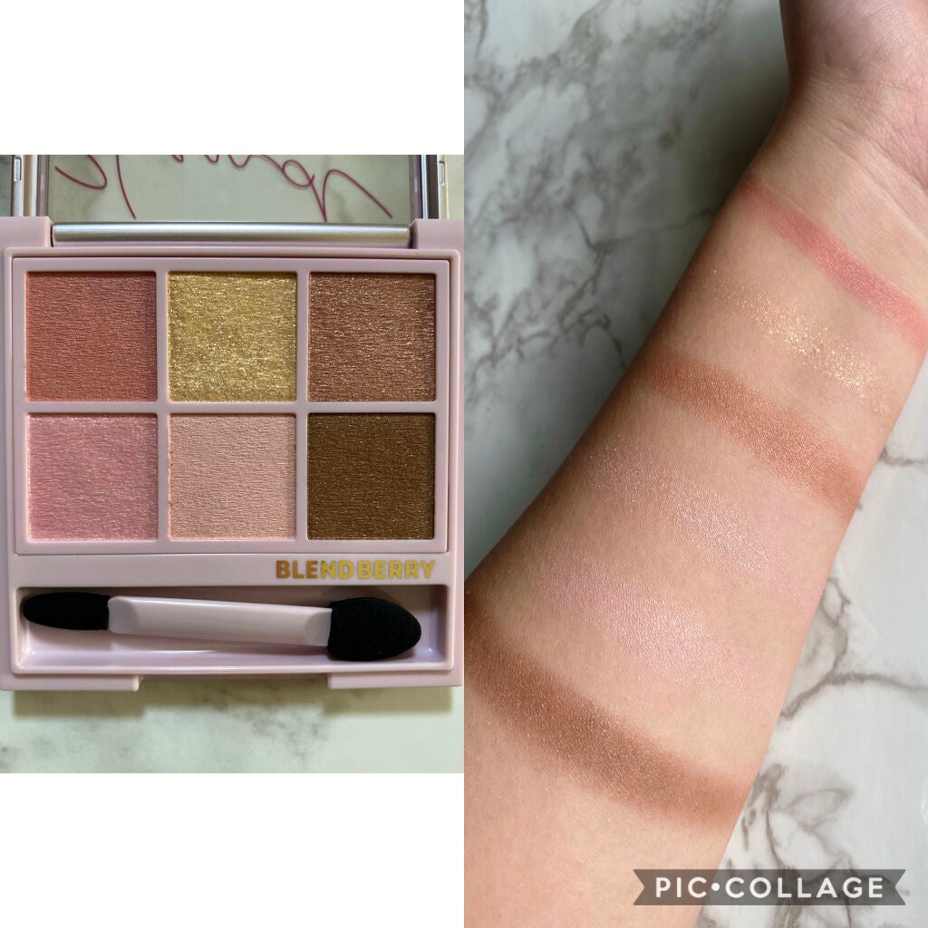 プリズムシャイングリッター/BLEND BERRY/グリッターを使ったクチコミ(2枚目)